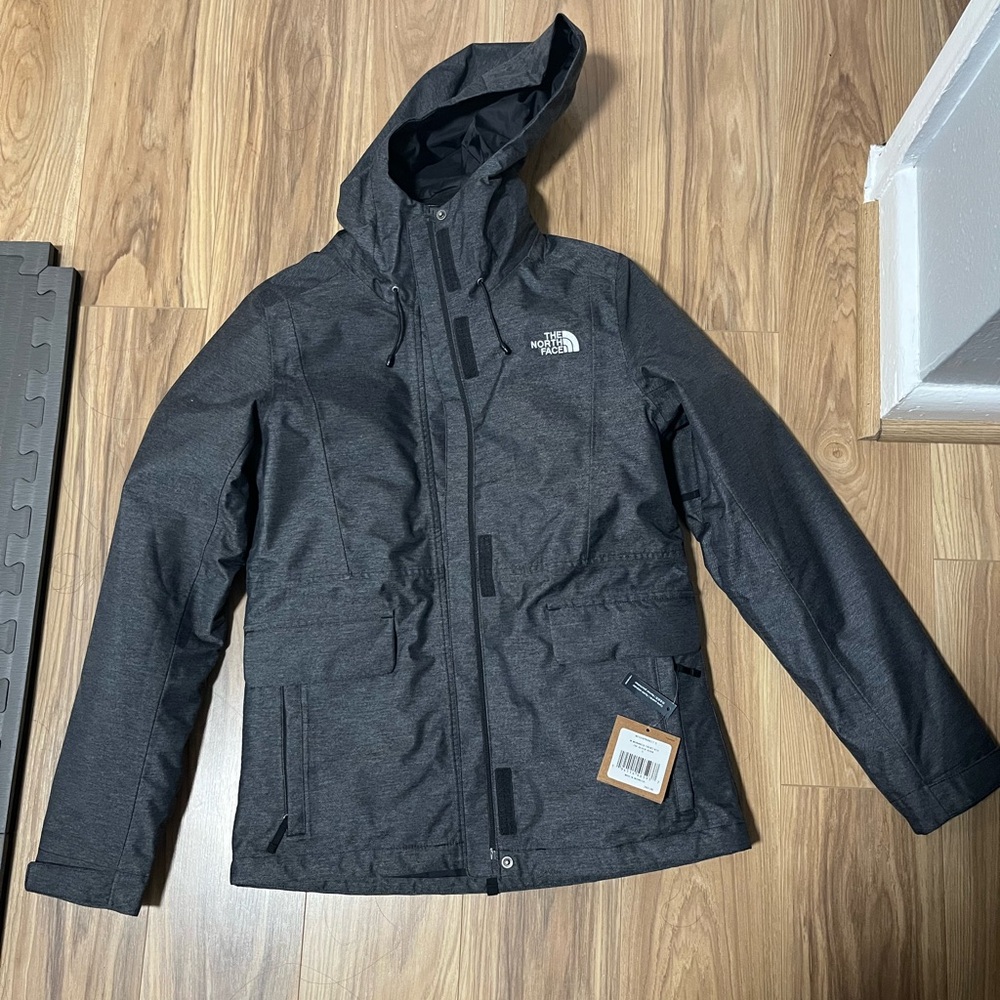The North Face Charcoal Hooded Jacket